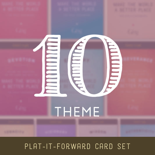 10-Theme | Play-It-Forward Card Set