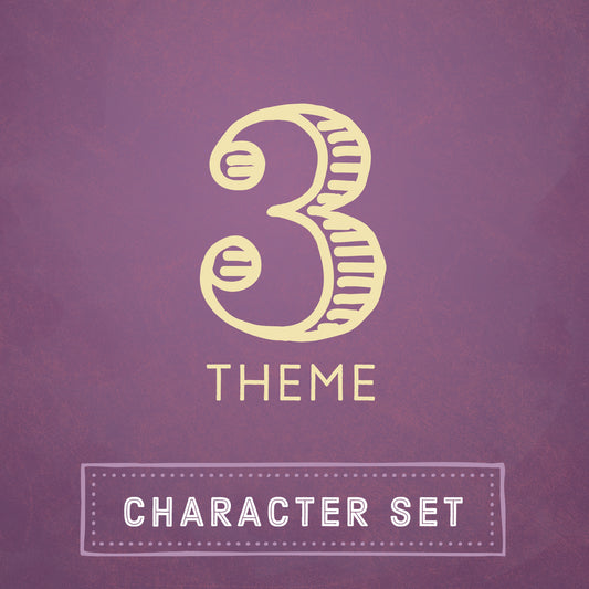 3-Theme | Character Set