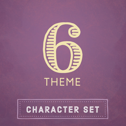 6-Theme | Character Set