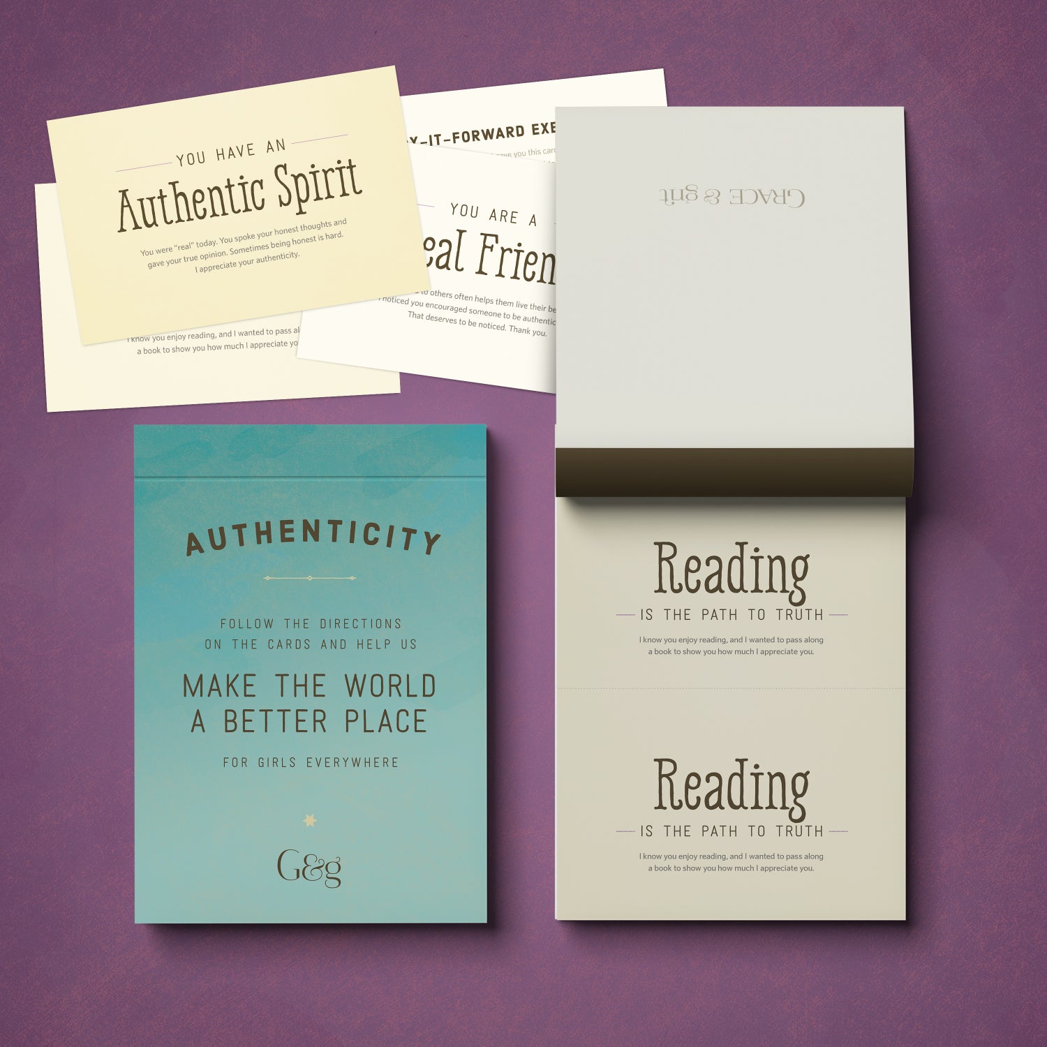 Authenticity | Play-It-Forward Cards